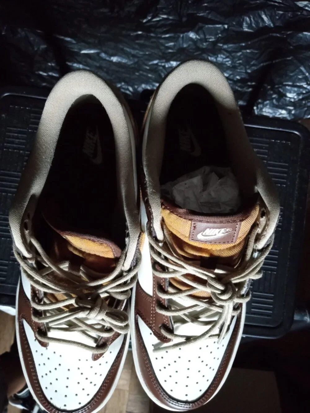 Nike Dunk Low GS 'Plaid Brown' GS 6Y